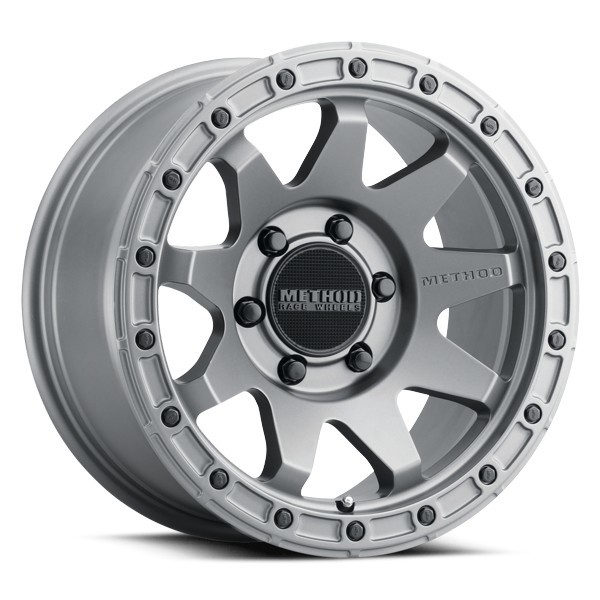Method Wheels MR317 Titanium 17x9 -12mm Offset 5x139.7 (5x5.5)