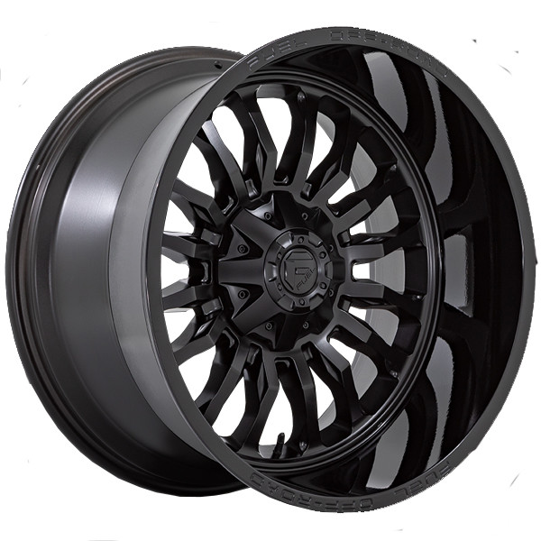 Fuel Offroad Wheels ARC D796 Matte Black Center w/ Gloss Black Lip 20x9 1mm Offset 8x180
