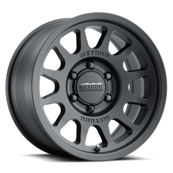 Method Wheels Bead Grip MR703 Matte Black 17x9 -12mm Offset 5x139.7 (5x5.5)