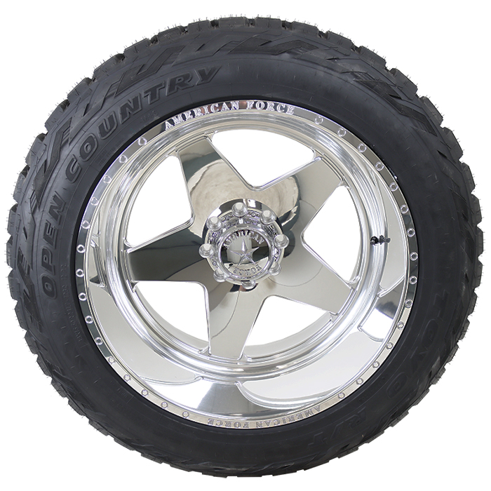 American Force CK13 Law Polished Toyo Open Country R/T