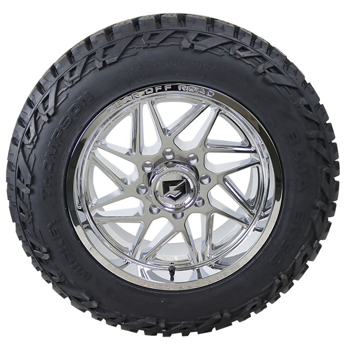 Gear Offroad 761C Ratio Chrome Mickey Thompson Baja Boss A/T