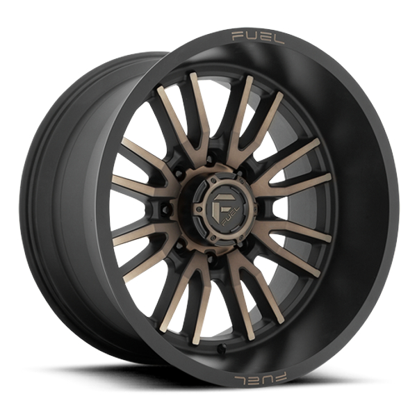 Fuel Offroad Wheels Clash D762 Matte Black with Double Dark Tint 22x12 -44mm Offset 8x165.1 (8x6.5)