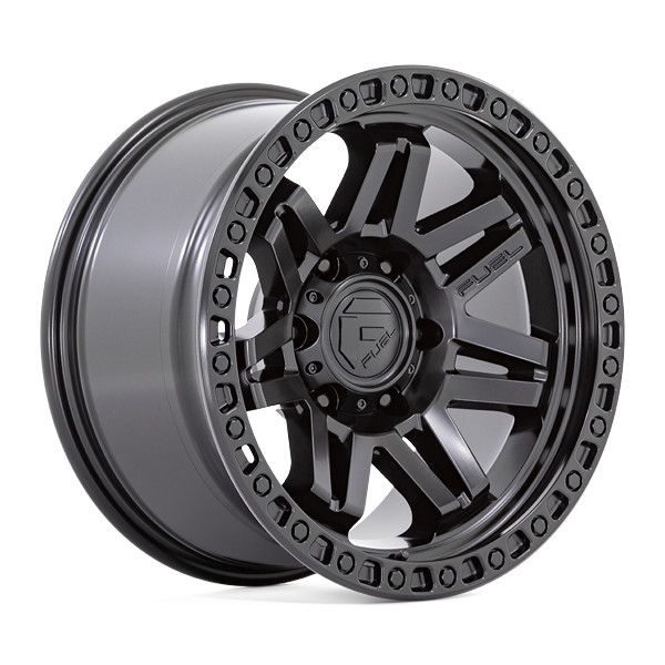 Fuel Offroad Wheels Syndicate D810 Blackout 17x9 1mm Offset 5x127 (5x5)