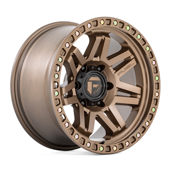 Fuel Offroad Wheels Syndicate D811 Matte Bronze 17x9 -12mm Offset 5x127 (5x5) 2007-2026 Jeep Wrangler / Gladiator