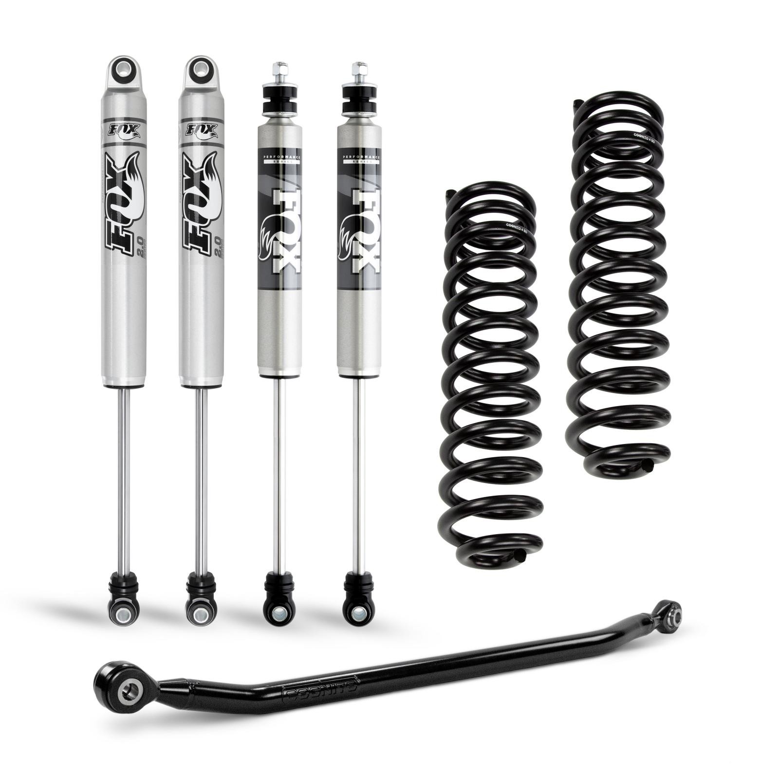 Cognito | 3-Inch Performance Leveling Kit With Fox PS | 2.0 IFP Shocks For 13-24 Dodge RAM 3500 4WD