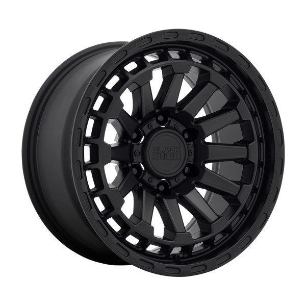 Black Rhino Wheels Raid Matte Black 17x8.5 18mm Offset 6x114.3 (6x4.5)
