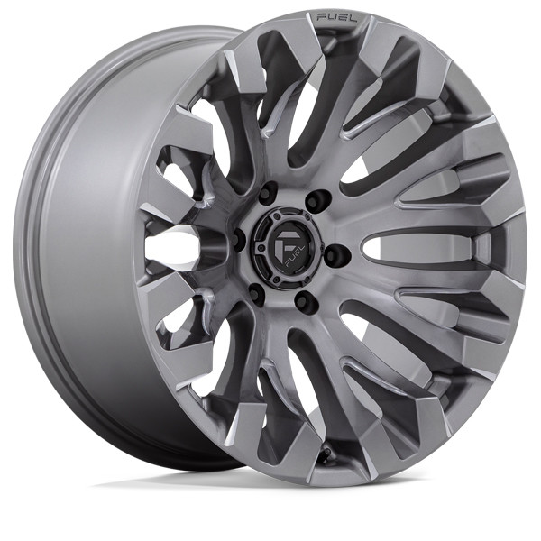 Fuel Offroad Wheels Quake D830 Platinum 20x10 -18mm Offset 8x180