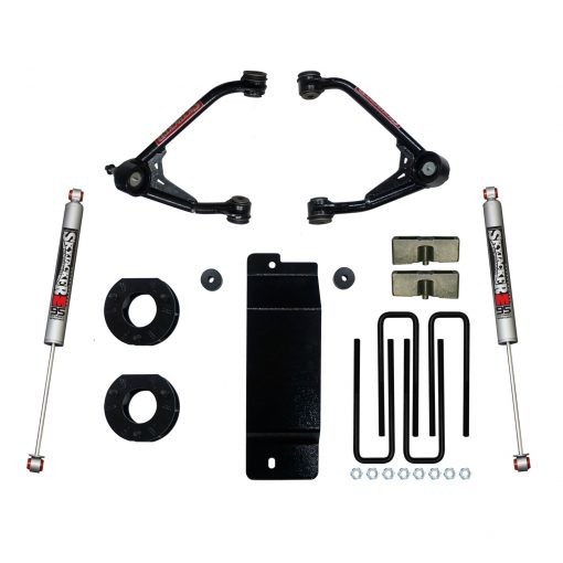 Skyjacker | 2007-2013 GM 1500 4WD 3.5-4in UCA | Lift Kit w/Rear Monotube M9500 Shocks