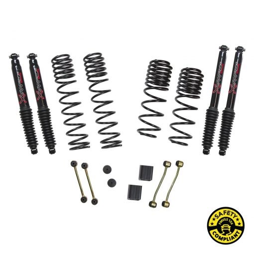 Skyjacker | 2018 Jeep Wrangler (JL) 2DR 2in-2.5in | Suspension Lift Kit w/Black Max Shocks