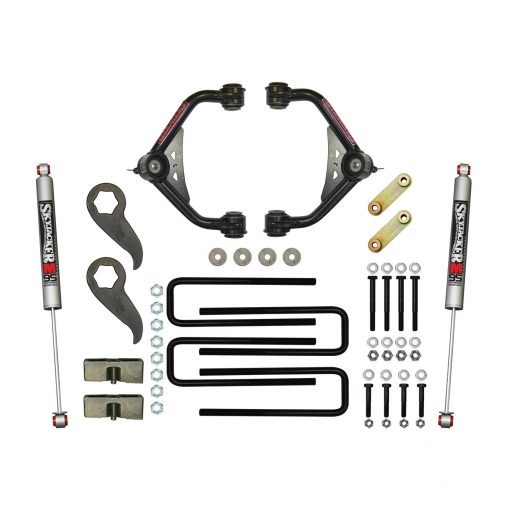 Skyjacker | 2011-2019 GM 2500HD/3500HD 2WD/4WD 3-3.5in UCA | Lift Kit w/Rear Monotube M9500 Shocks