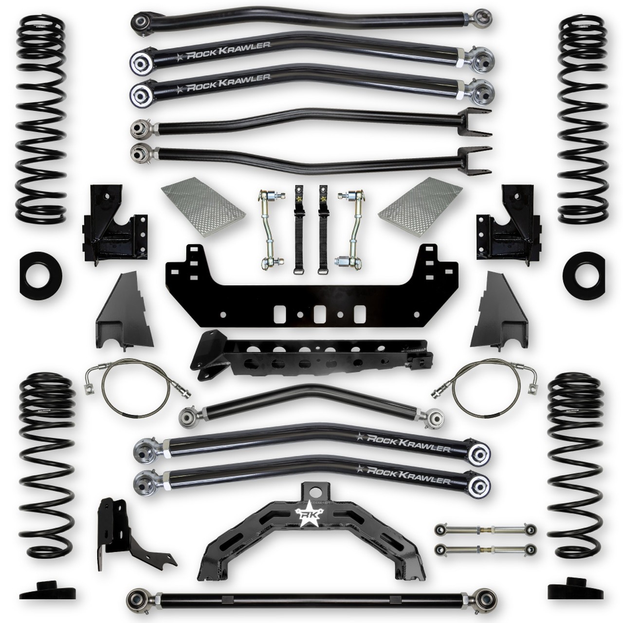 Rock Krawler | 20-22 Jeep Gladiator Lift Kit 4.5 | Inch X Factor No Limits System Stage 1