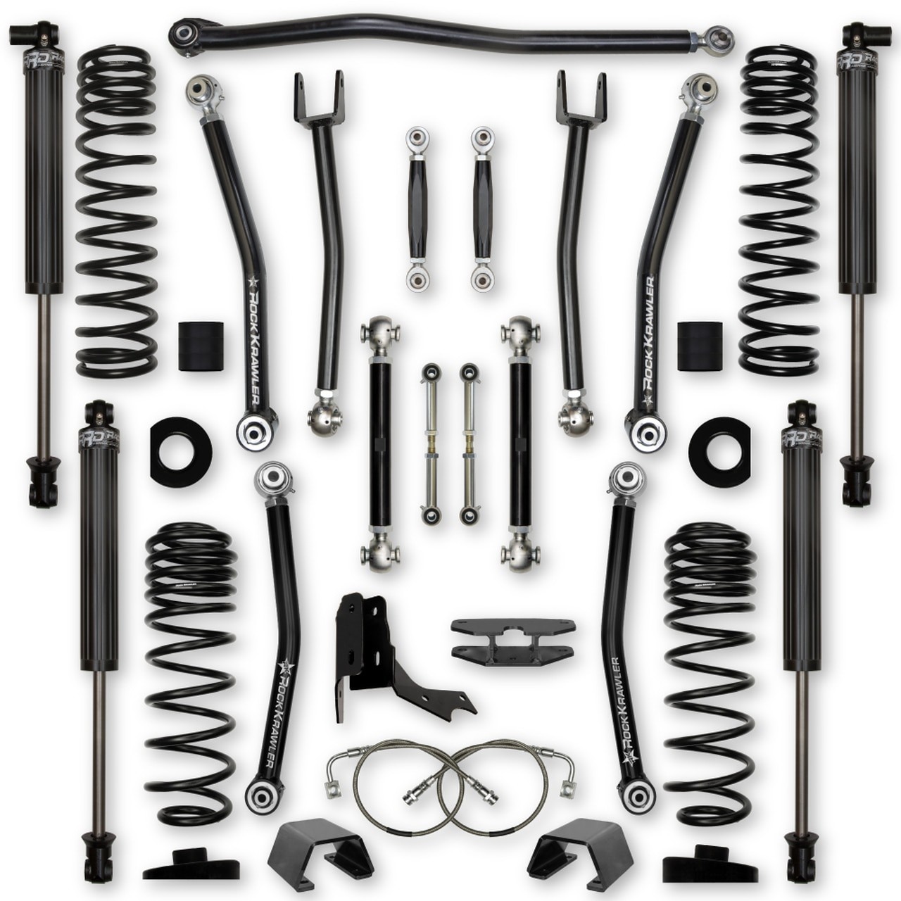 Rock Krawler | 20-22 Jeep Gladiator Lift Kit 4.5 | Inch X Factor Coil Over System