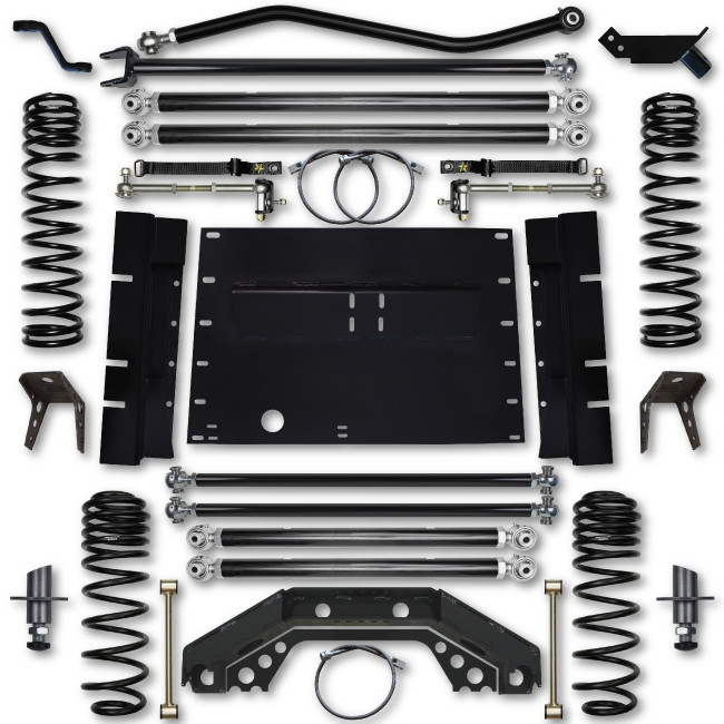Rock Krawler | 04-06 Wrangler Unlimited LJ 3.5 Inch | X Factor 5 Inch Stretch Long Arm Lift Kit