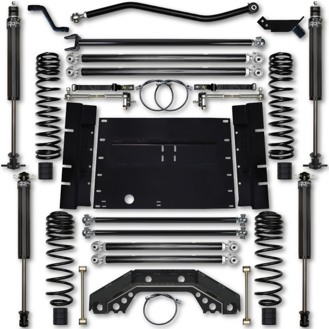 Rock Krawler | 04-06 Wrangler Unlimited LJ 3.5 Inch | X Factor Stg 1 Long Arm Lift Kit w/ 2.25 RRD Shocks
