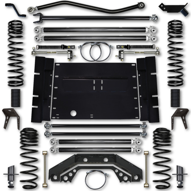 Rock Krawler | 04-06 Wrangler Unlimited LJ 4.5 Inch | Trail Runner Stg 2 Coilover Long Arm Lift Kit