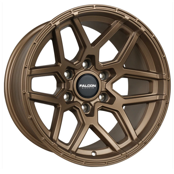 Falcon Offroad Wheels Atlas T9 Full Matte Bronze 17x9 -38mm Offset 6x139.7 (6x5.5)