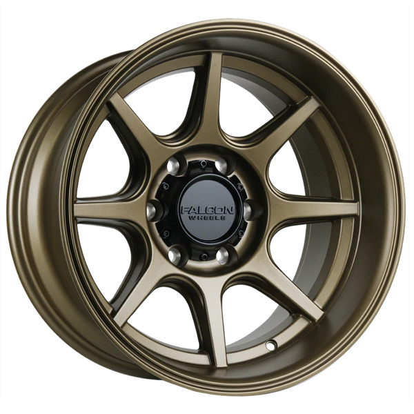 Falcon Offroad Wheels Seeker T8 Full Matte Bronze 17x9 -12mm Offset 6x139.7 (6x5.5)