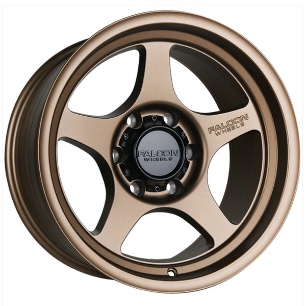 Falcon Offroad Wheels T2 Full Matte Bronze 17x9 -12mm Offset 6x139.7 (6x5.5)
