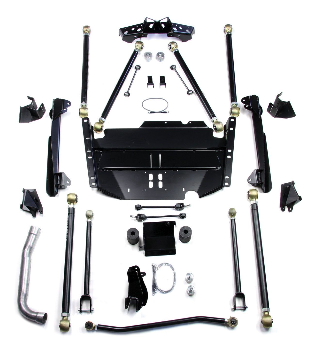 TeraFlex | 97-06 Wrangler TJ LWB Pro LCG Long | Arm Suspension System for Coilover Setup