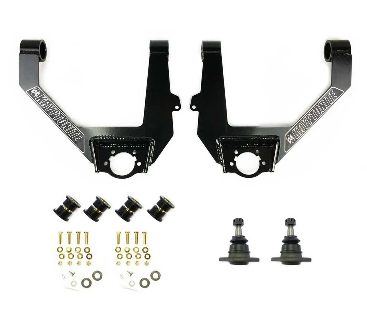 Kryptonite | 07-18 Chevy/GMC 1500 2in Stage 3 Leveling | Kit With Fox Shocks 44928 Ton 6 Lug (Kruca12)