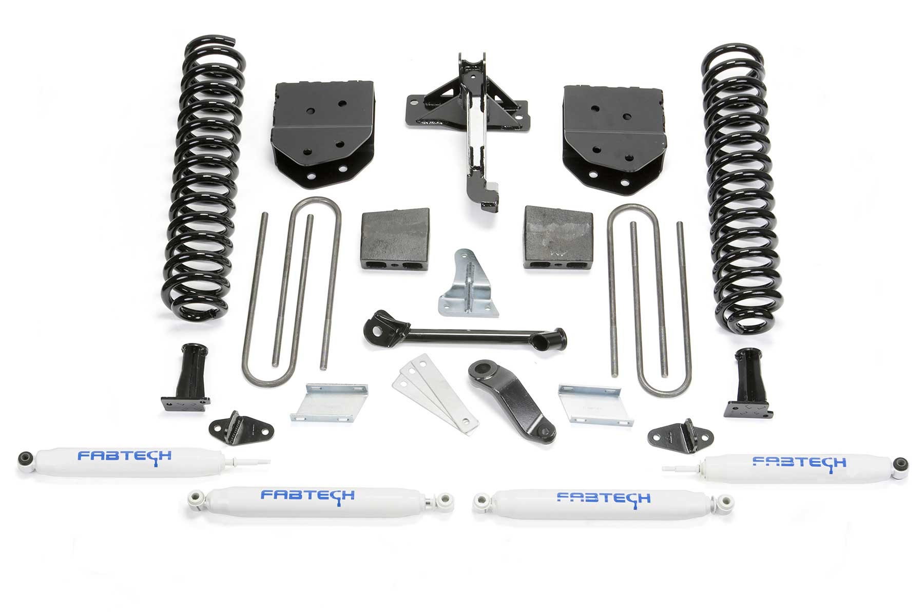 Fabtech | 08-16 Ford F250/350 4WD 4in Basic | System w/Perf. Shocks