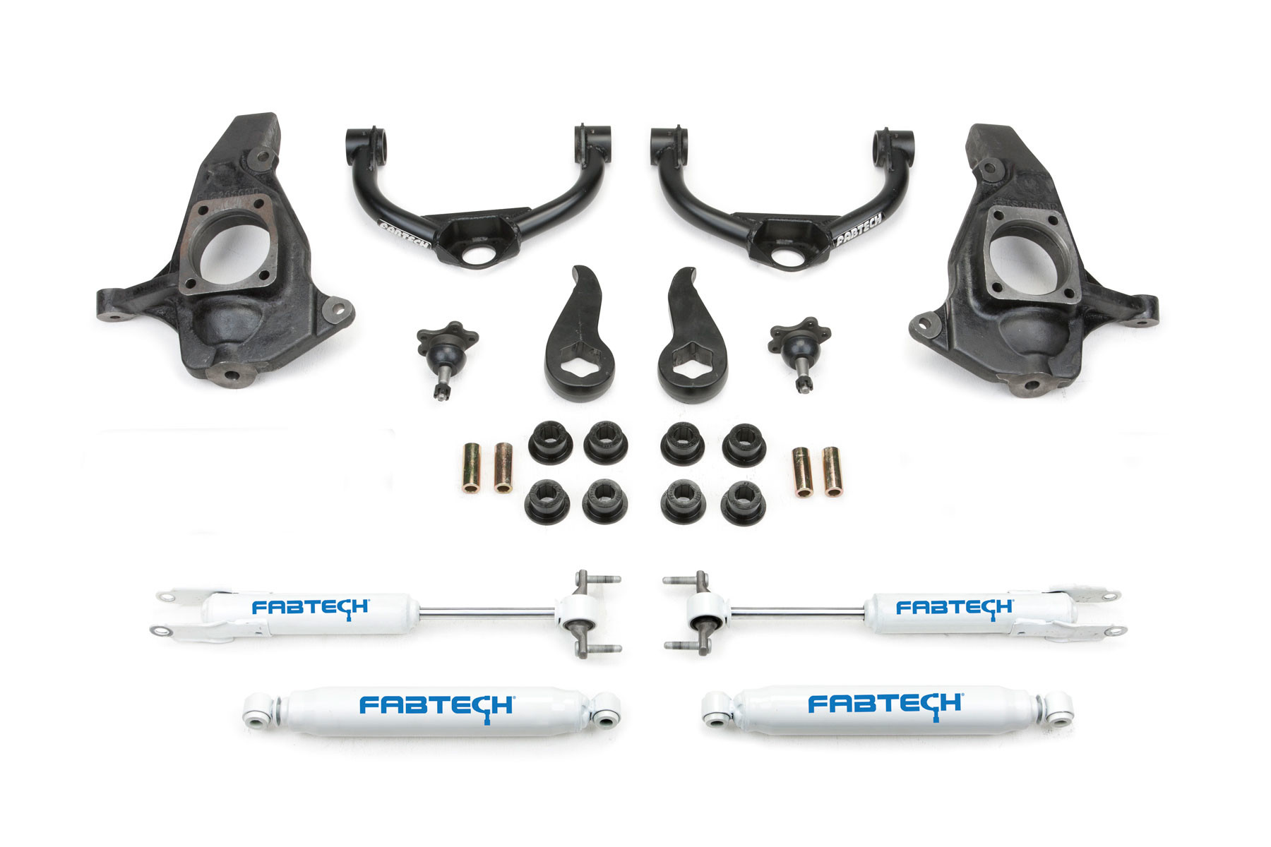 Fabtech | 11-19 Silverado 2500HD,3500HD/Sierra 2500HD,3500HD 3.5in Ultimate | System w/Perf. Shocks
