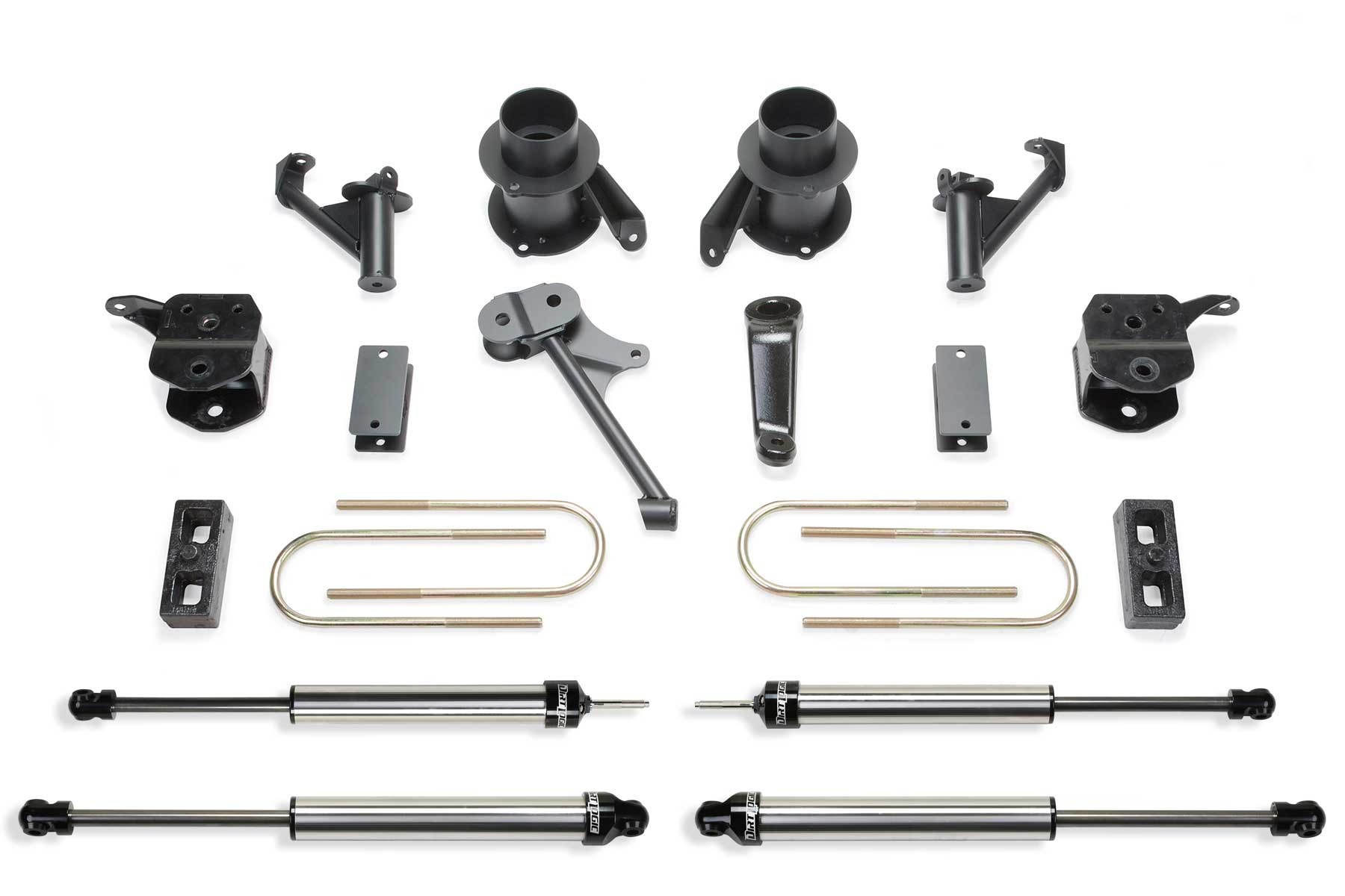 Fabtech | 13-18 Ram 3500 4WD w/Factory Radius | Arms 5in Basic System w/DL Shocks