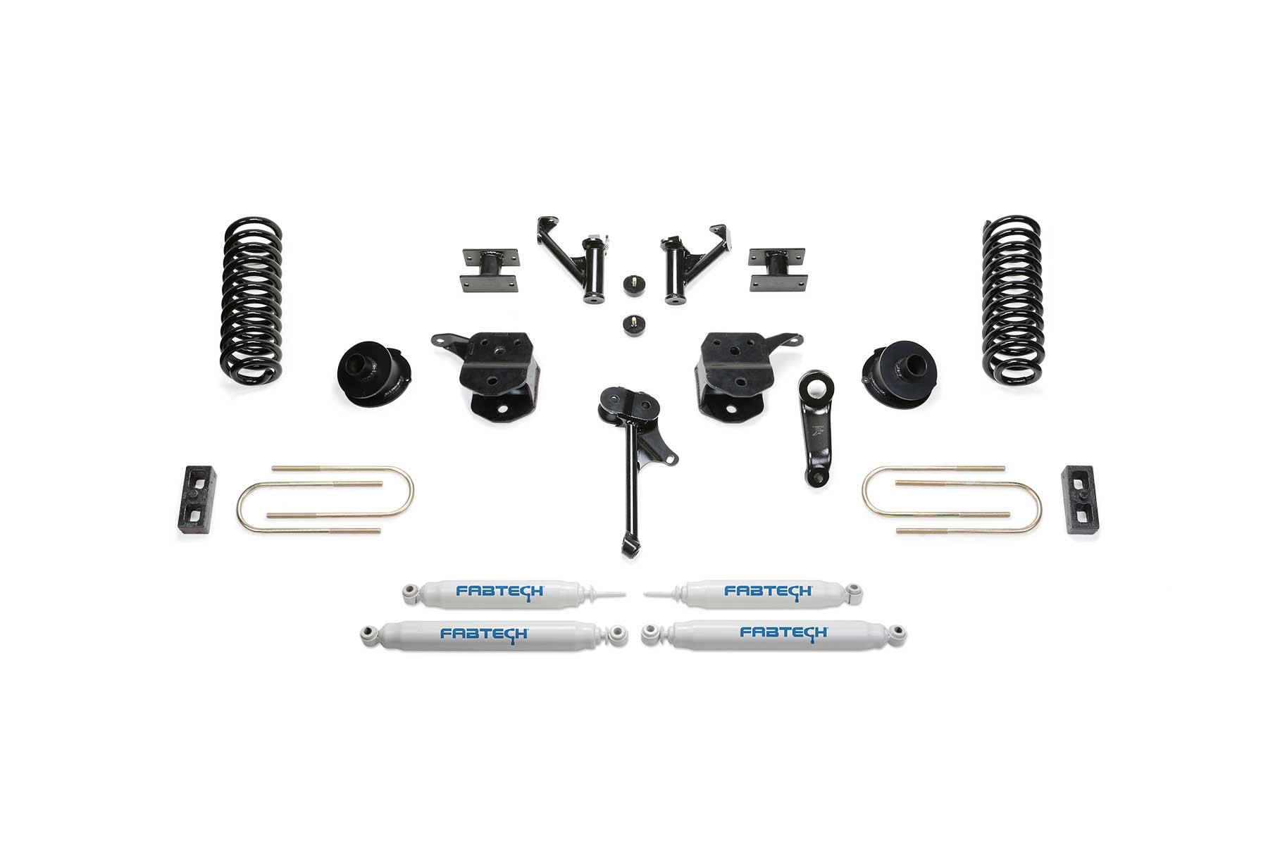 Fabtech | 13-18 Ram 3500 4WD 5in Basic | System w/Perf. Shocks