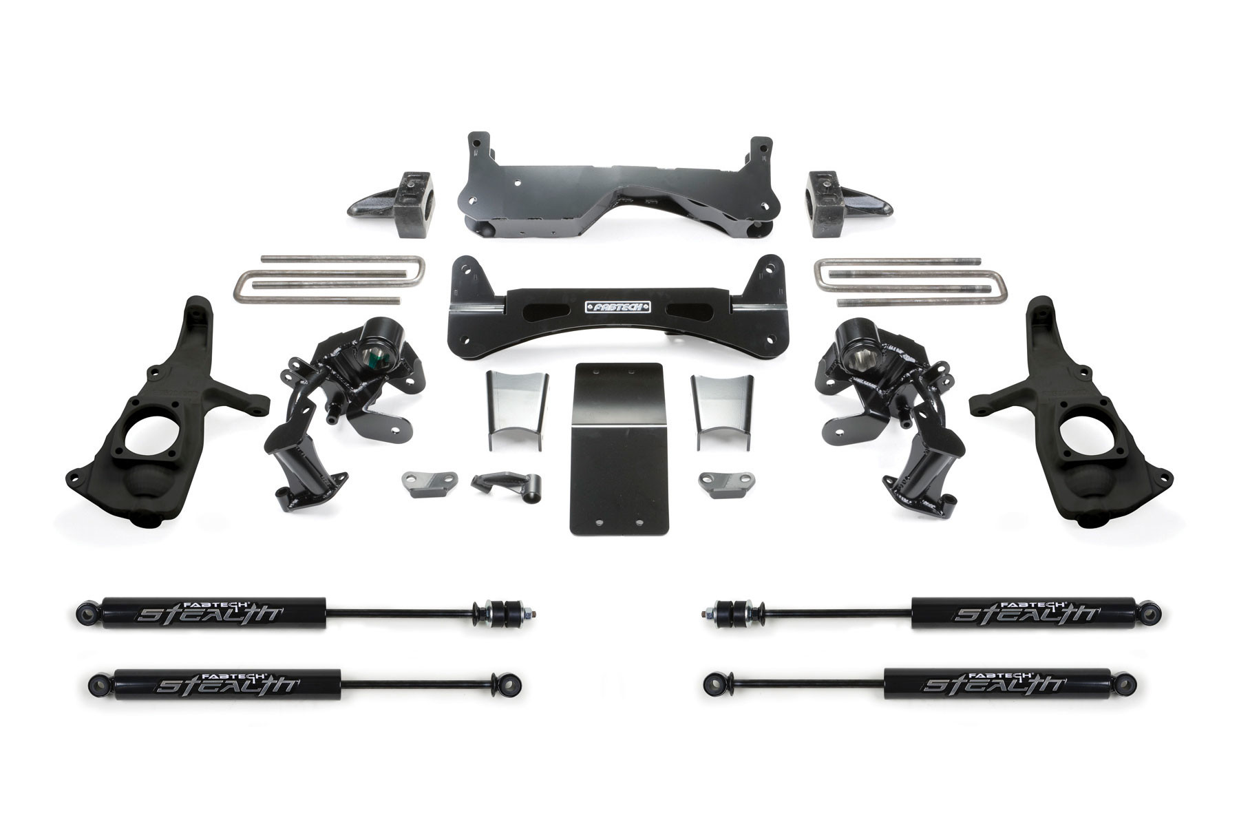 Fabtech | 11-19 Silverado 3500HD/Sierra 3500HD 2WD/4WD 6in | RTS System w/Stealth Shocks