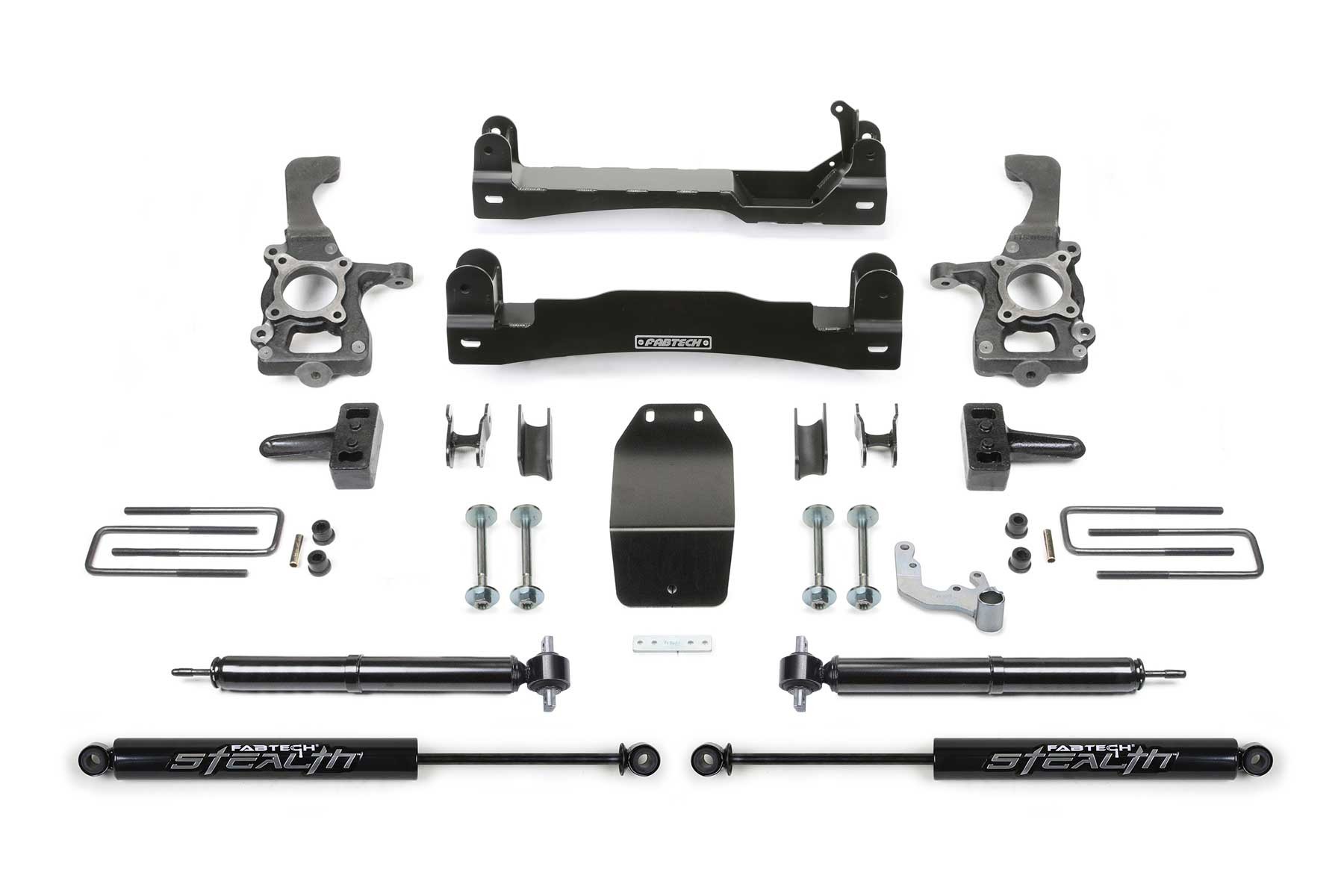 Fabtech | 15-20 Ford F150 4WD 4in Basic | System w/Rear Stealth Shocks