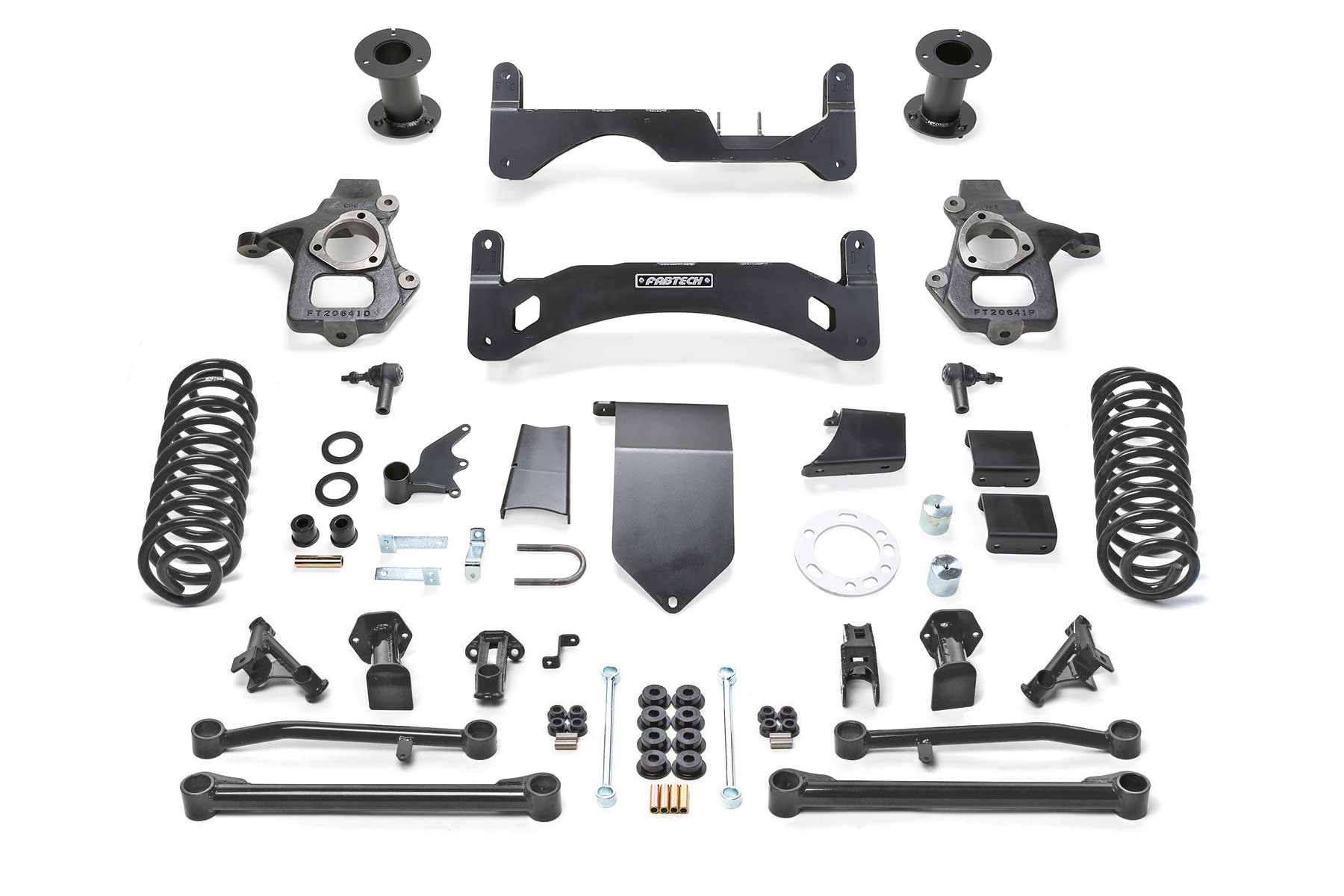 Fabtech | 17-20 Silverado 1500 SUV/Sierra 1500 SUV | 2WD/4WD 6in Basic System Gen II