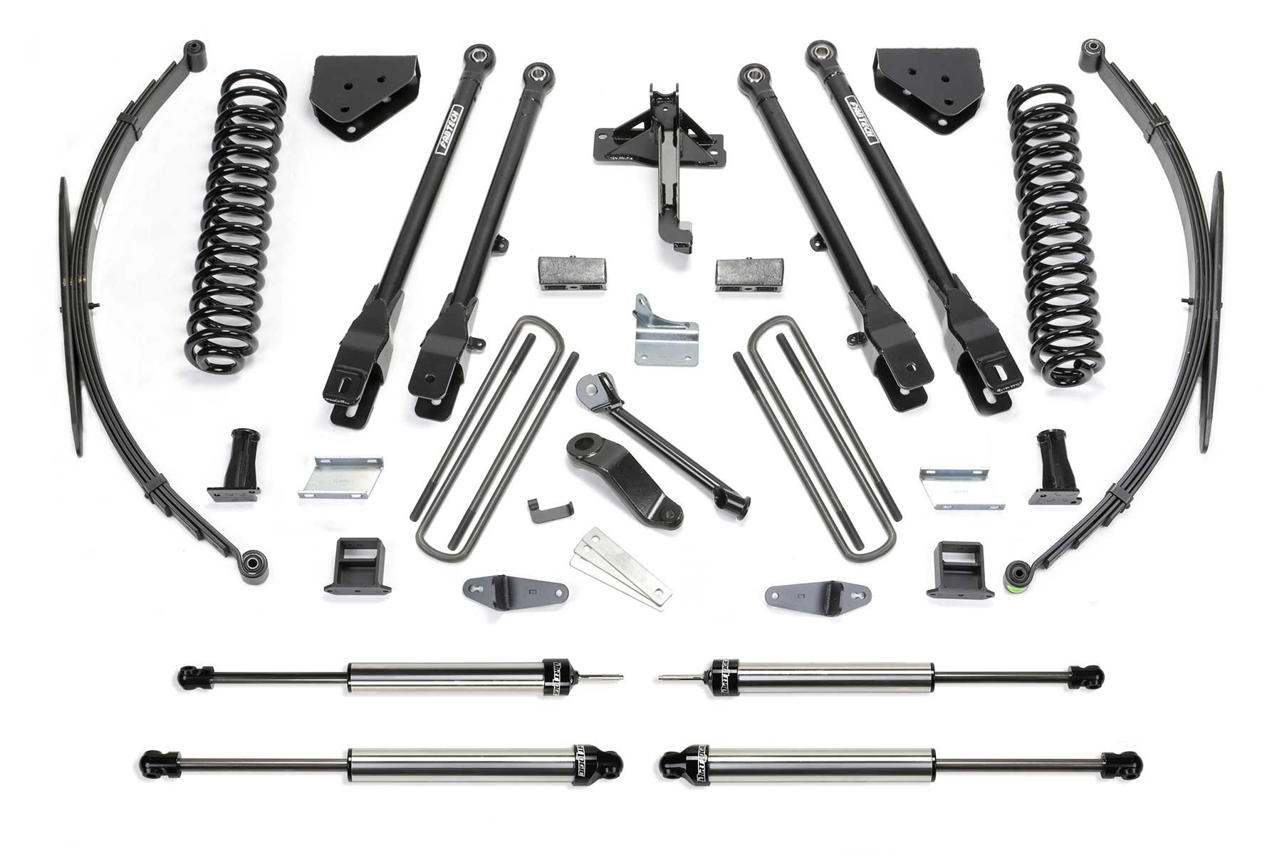 Fabtech | 08-10 Ford F250 4WD 10in 4 | Link System w/DL Shocks
