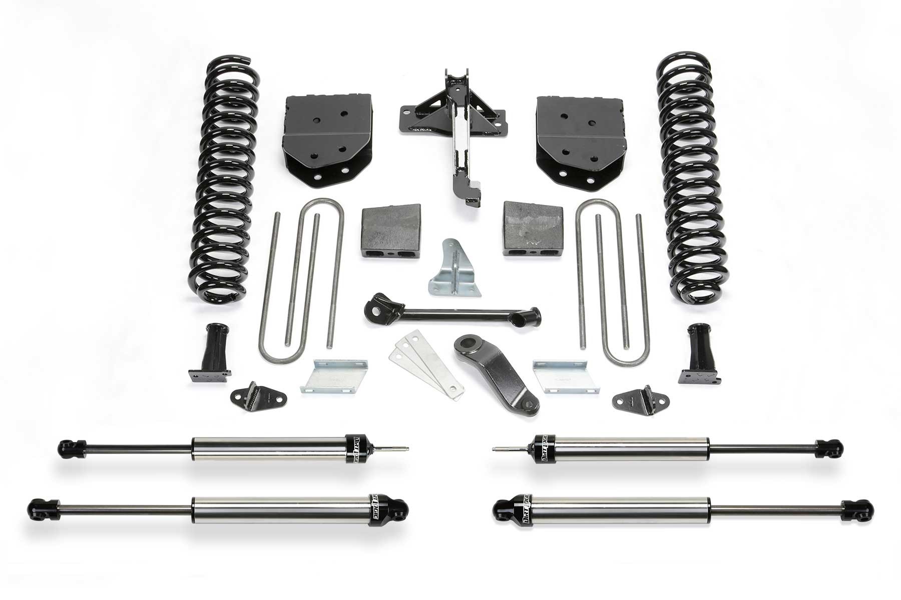 Fabtech | 08-16 Ford F350 4WD 8 Lug | 6in Basic System w/DL Shocks