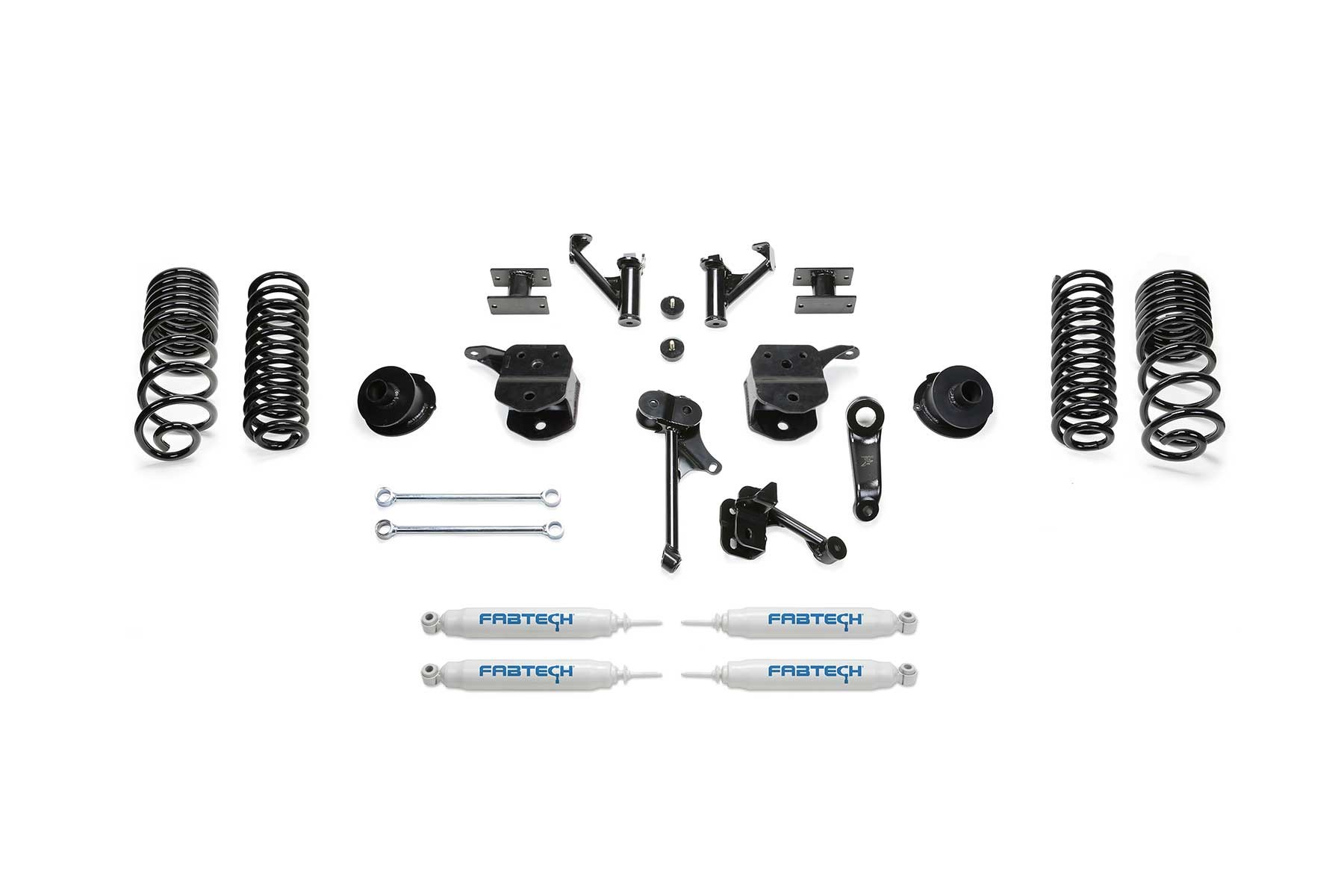 Fabtech | 14-18 Ram 2500 4WD 5in Basic | System w/Coil Springs & Perf. Shocks