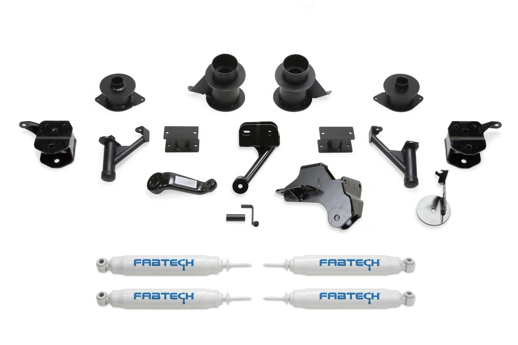 Fabtech | 19-21 Ram 2500 4WD 5in Basic | System w/Coil Spacers & Perf. Shocks