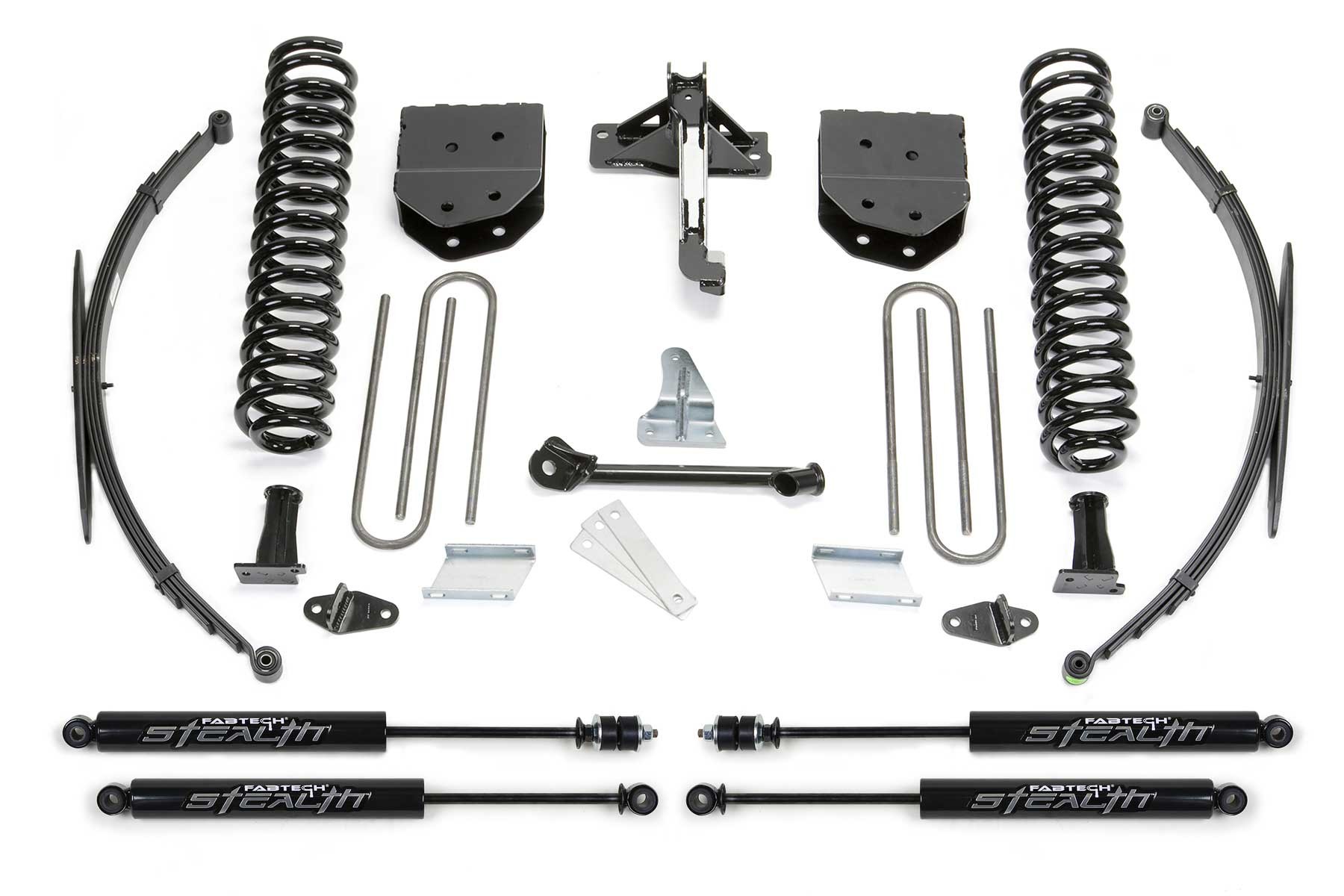 Fabtech | 08-16 Ford F250/350 4WD 8in Basic | System w/Stealth Shocks