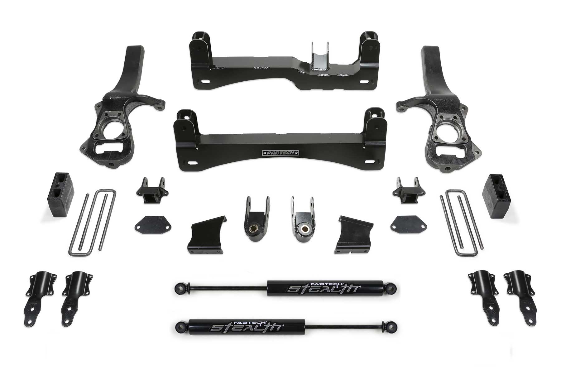 Fabtech | 19-21 Silverado 1500/Sierra 1500 2WD 6in | Basic System w/Stealth Shocks