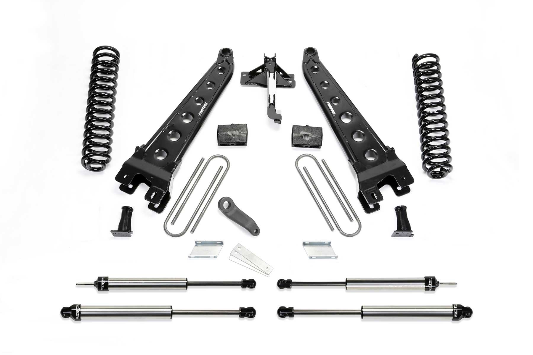 Fabtech | 17-21 Ford F250/350 4WD Gas 6in | Radius Arm System w/DL Shocks