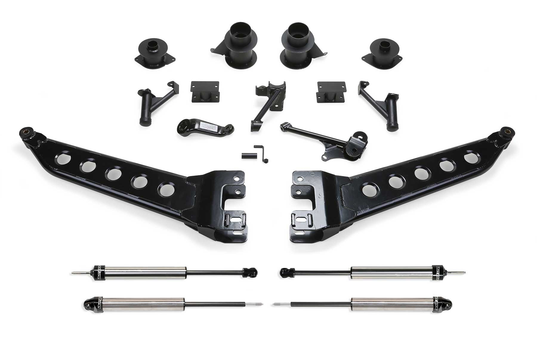 Fabtech | 14-18 Ram 2500 4WD 5in Radius | Arm System w/Coil Spacers & DL Shocks