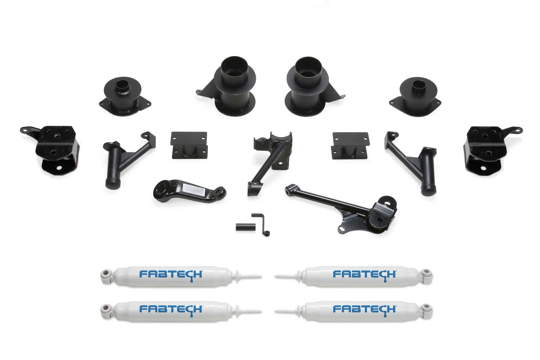 Fabtech | 14-18 Ram 2500 4WD 5in Basic | System w/Coil Spacers & Perf. Shocks