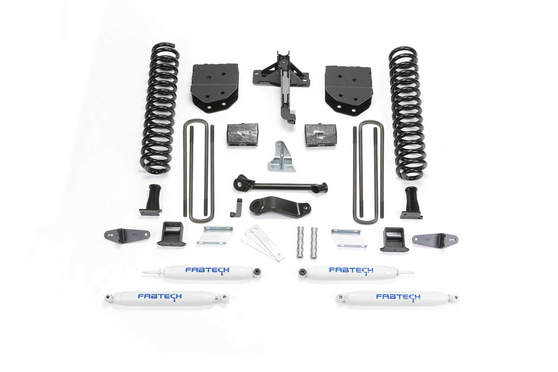 Fabtech | 08-10 Ford F450/550 4WD 6in Basic | System w/Perf. Shocks