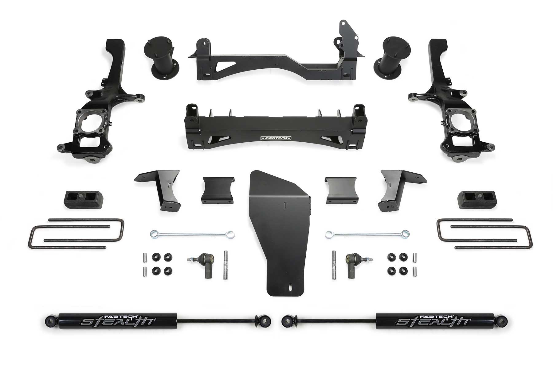 Fabtech | 16-18 Nissan Titan XD 4WD 6in | Basic System w/Stealth Shocks