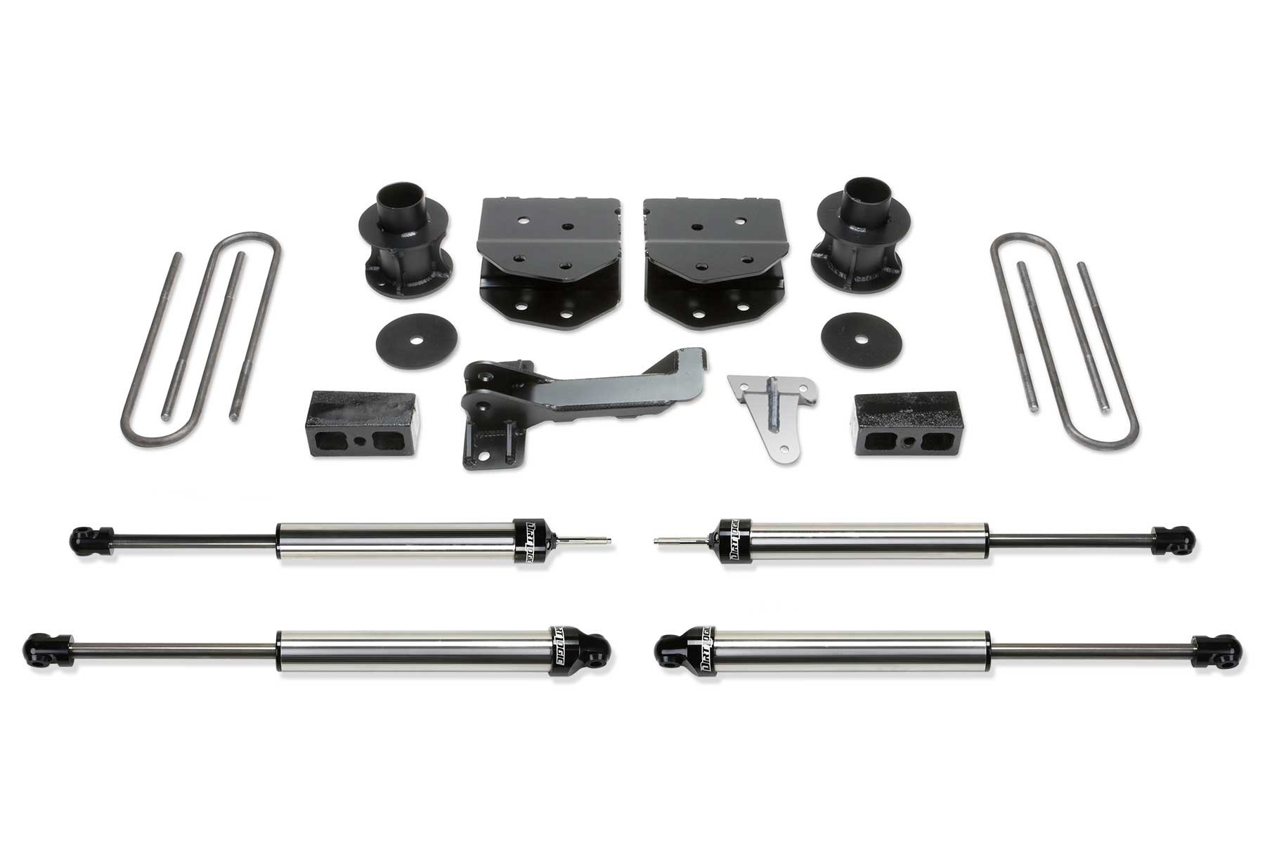 Fabtech | 08-16 Ford F250/350 4WD 8 Lug | 4in Budget System w/DL Shocks