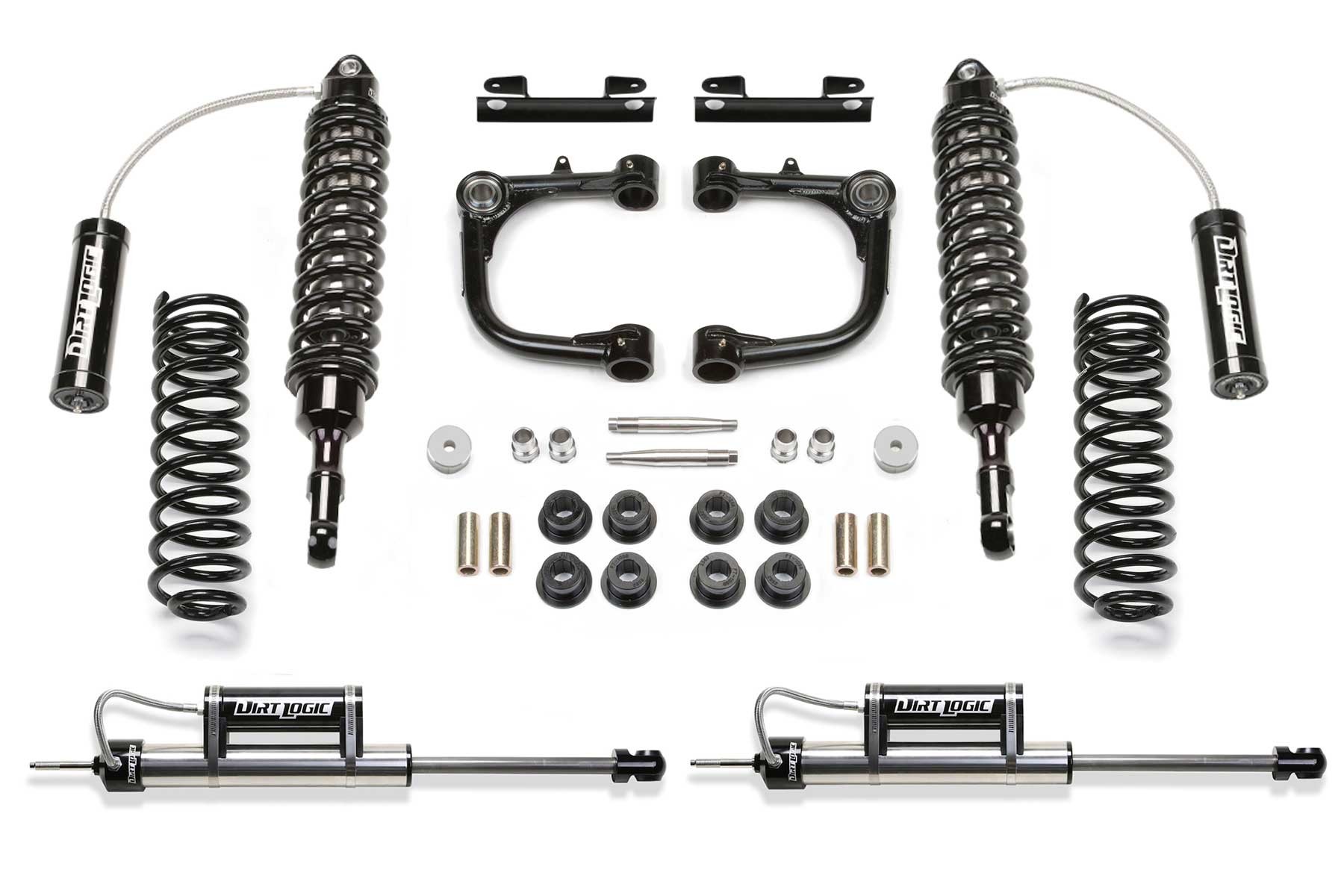 Fabtech | 10-21 Toyota 4Runner 4WD 3in UCA | System w/DL 2.5 Resi Coilovers & DL 2.25 Resi Shocks