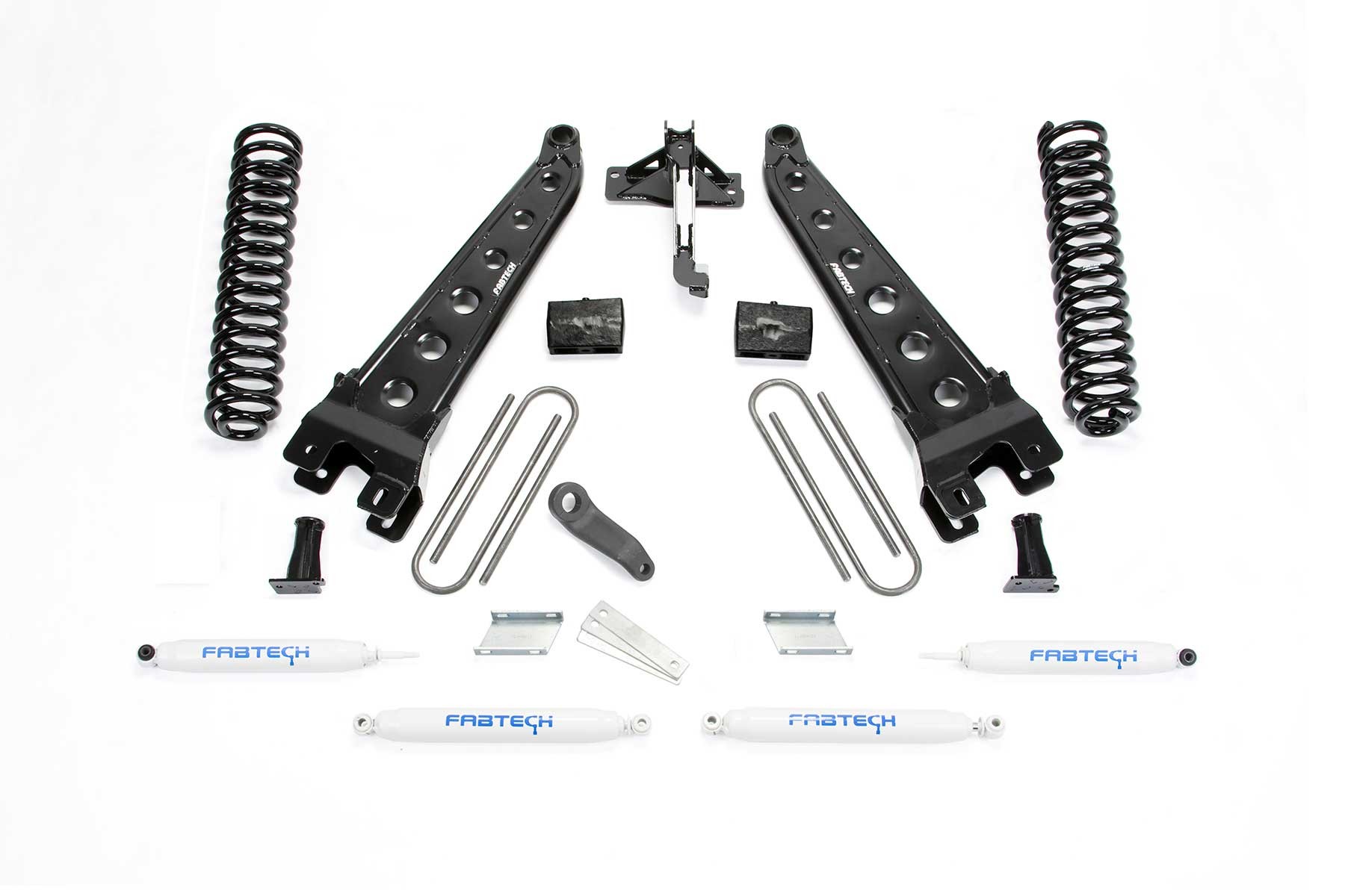 Fabtech | 17-21 Ford F250/350 4WD Diesel 6in | Radius Arm System w/Perf. Shocks