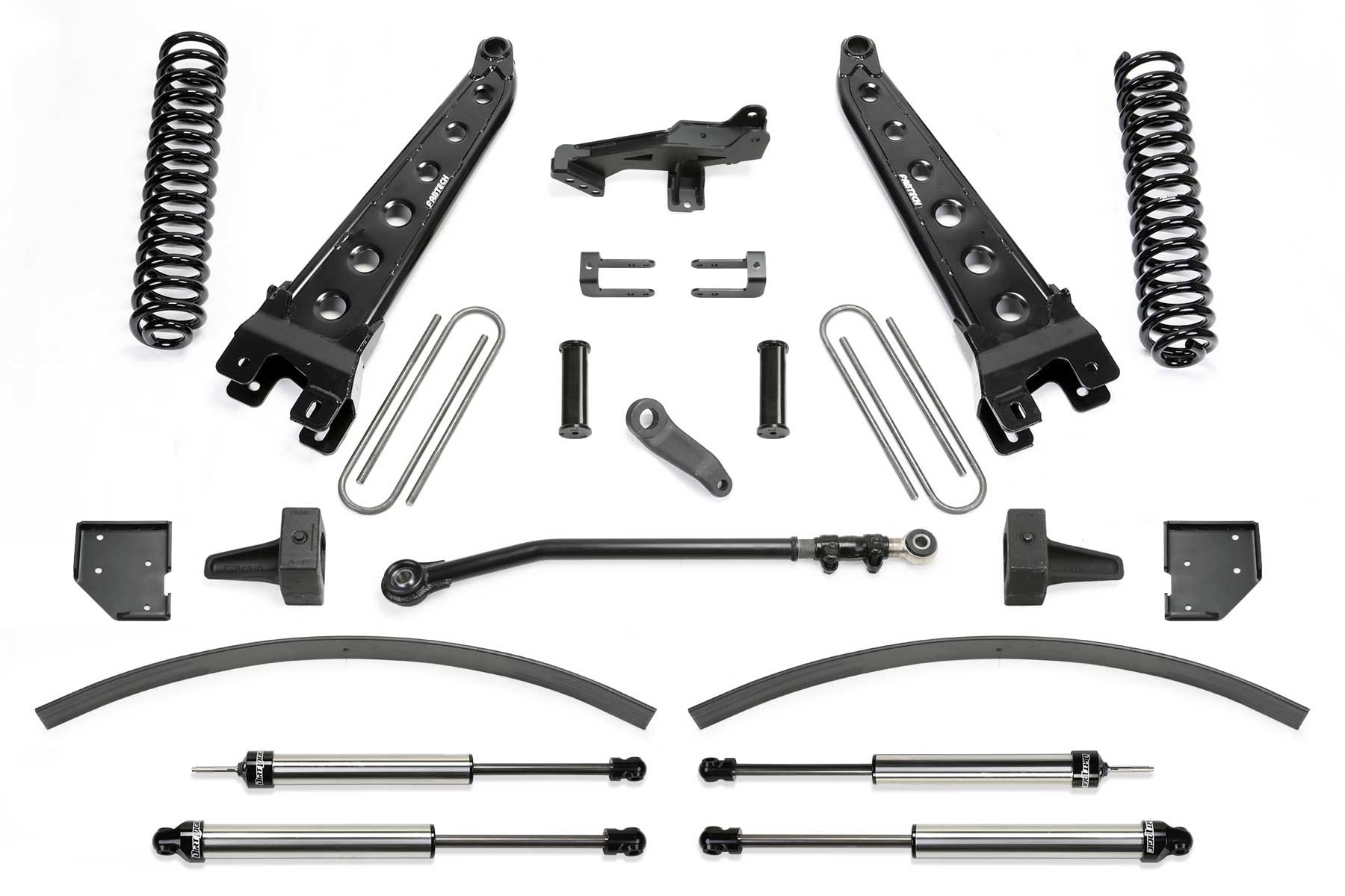 Fabtech | 17-21 Ford F250/350 4WD Diesel 8in | Radius Arm System w/DL Shocks
