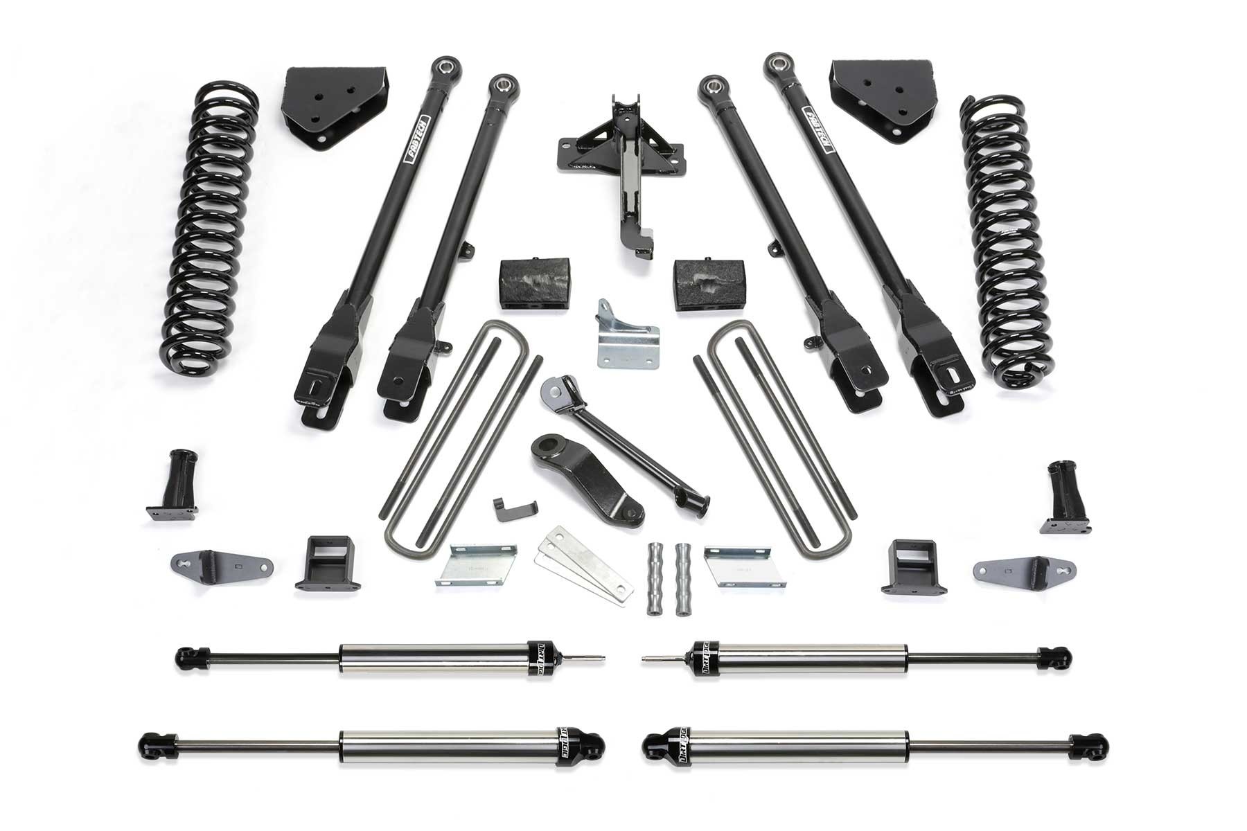 Fabtech | 08-10 Ford F450/F550 4WD 6in 4 | Link System w/DL Shocks
