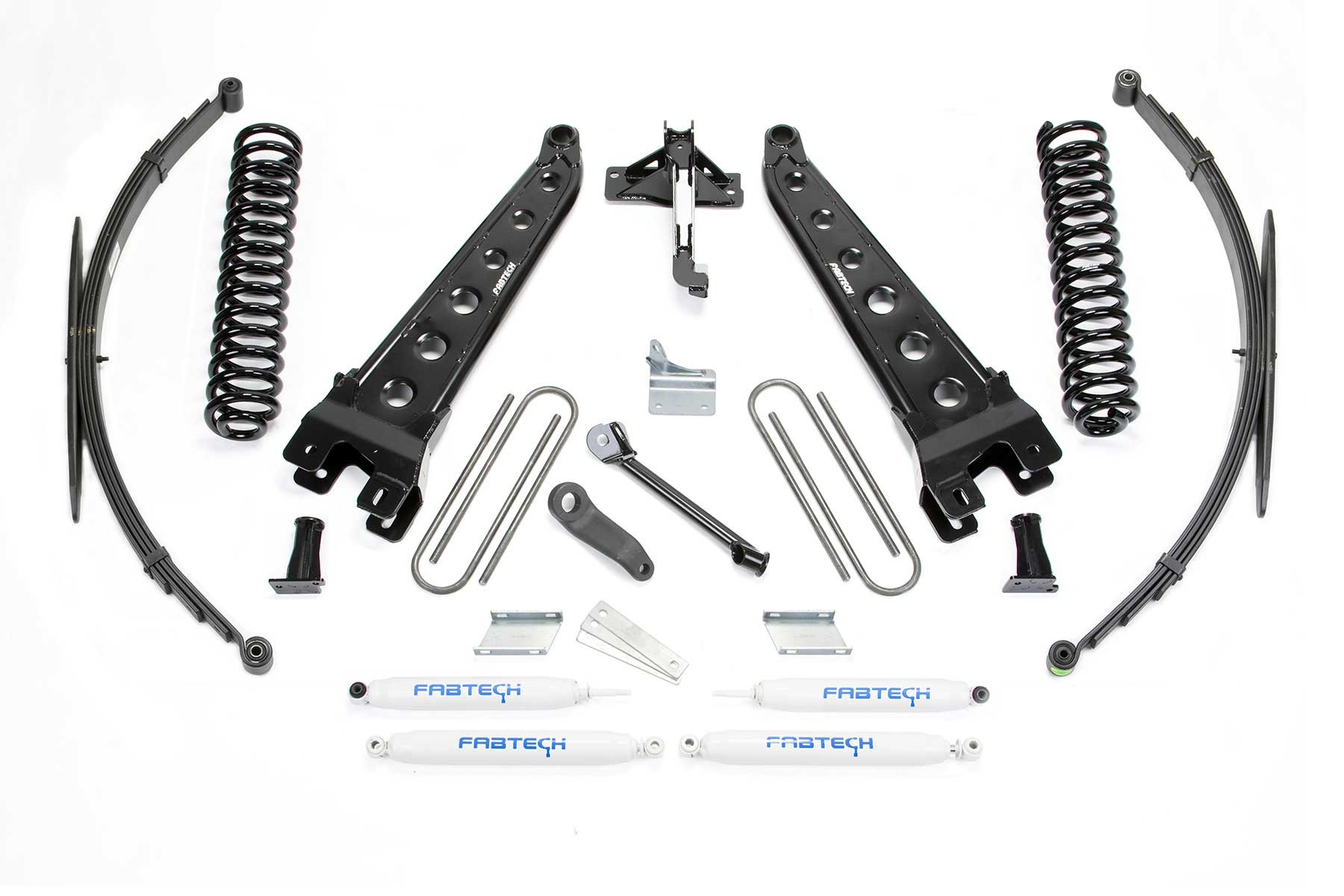 Fabtech | 08-16 Ford F250/350 4WD 8in Radius | Arm System w/Perf. Shocks