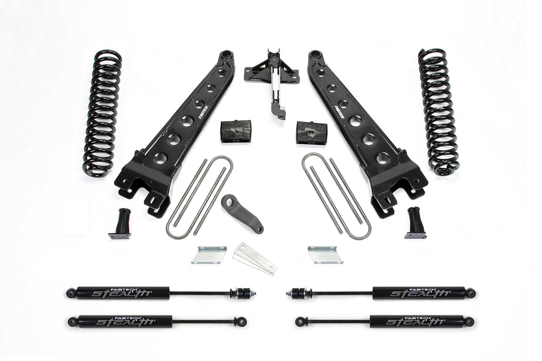 Fabtech | 17-21 Ford F250/350 4WD Diesel 6in | Radius Arm System w/Stealth Shocks