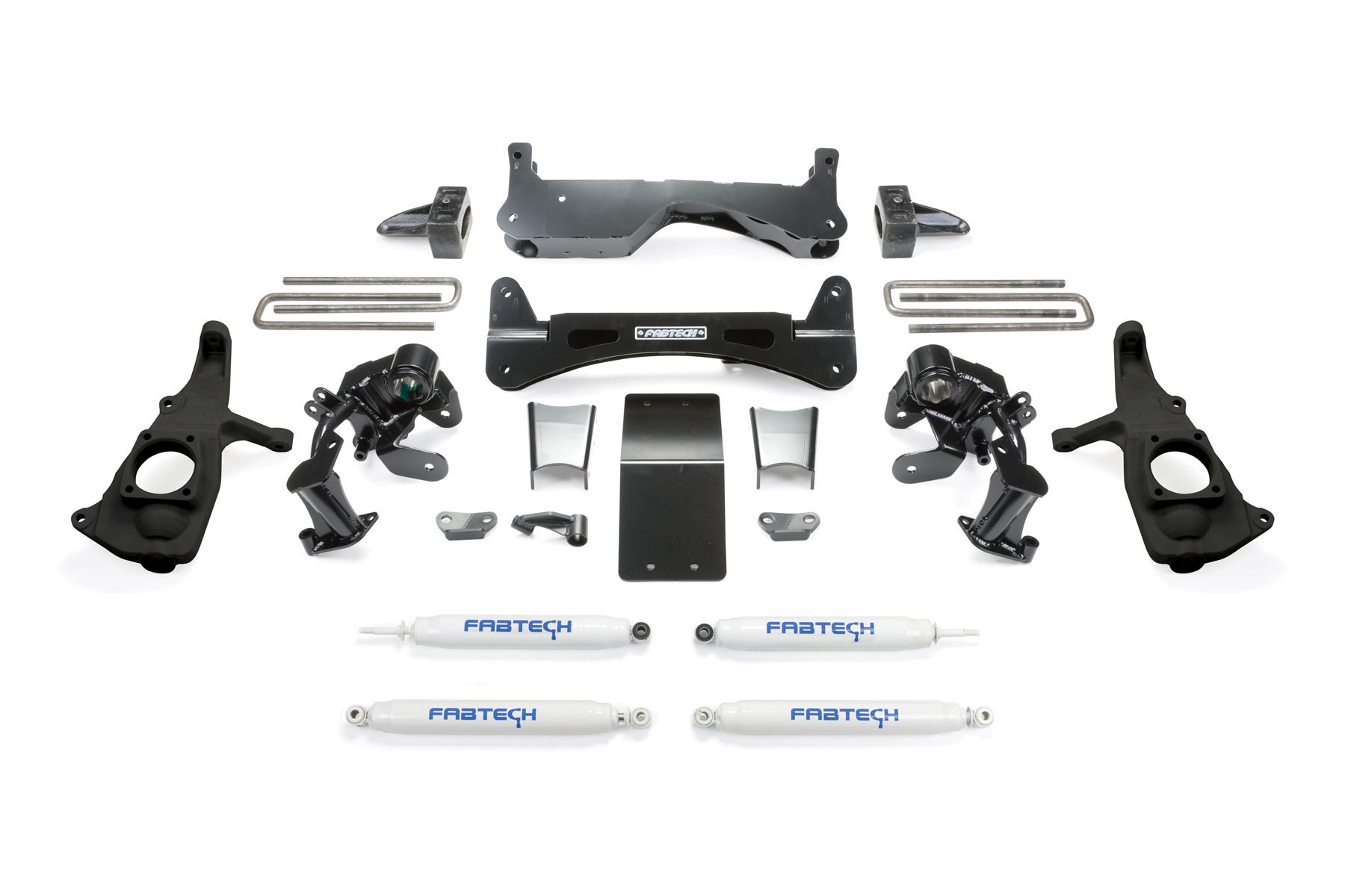 Fabtech | 11-19 Silverado 2500HD/Sierra 2500HD 2WD/4WD 6in | RTS System w/Perf. Shocks